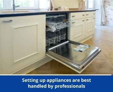 let professionals set up appliances let professionals set up appliances