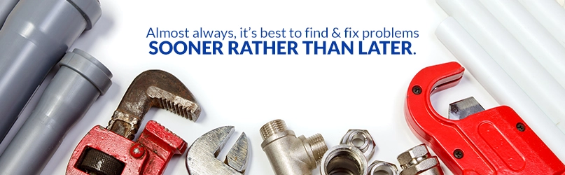 fix problems sooner then later fix problems sooner then later